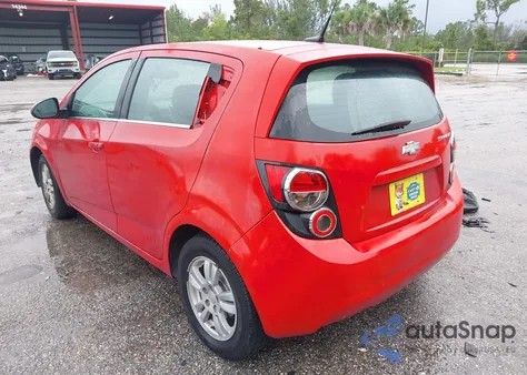 2013 Chevrolet Sonic Lt Auto from USA, damaged, VIN 1G1JC6SH7D4180537